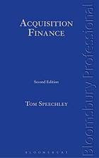 Acquisition Finance (2nd Edition) BY Speechley - Orginal Pdf